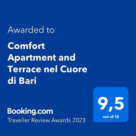 Comfort Apartment And Terrace Nel Cuore Di باري المظهر الخارجي الصورة